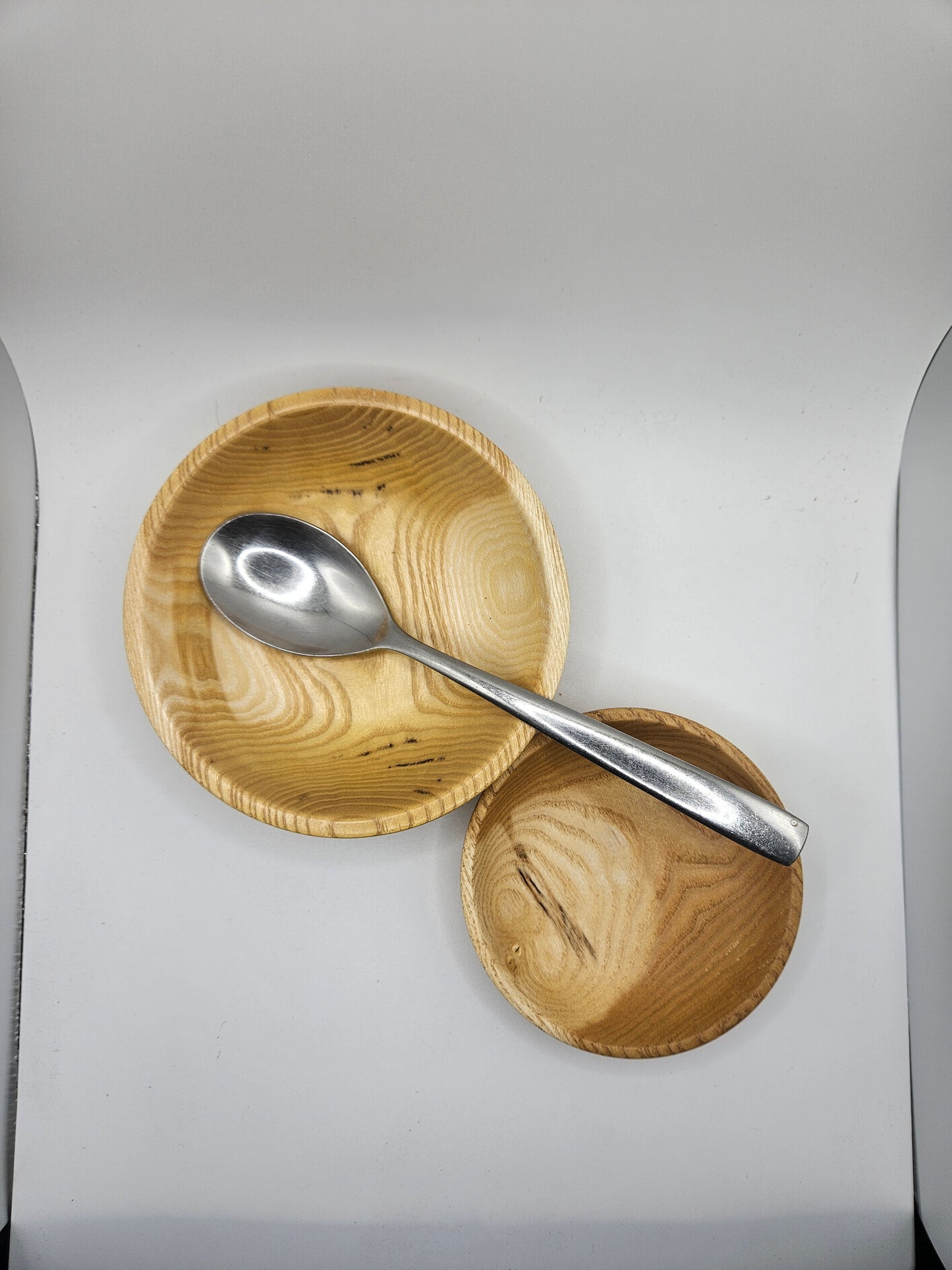 Poplar Wood Bowls – Set of 2 Small Bowls