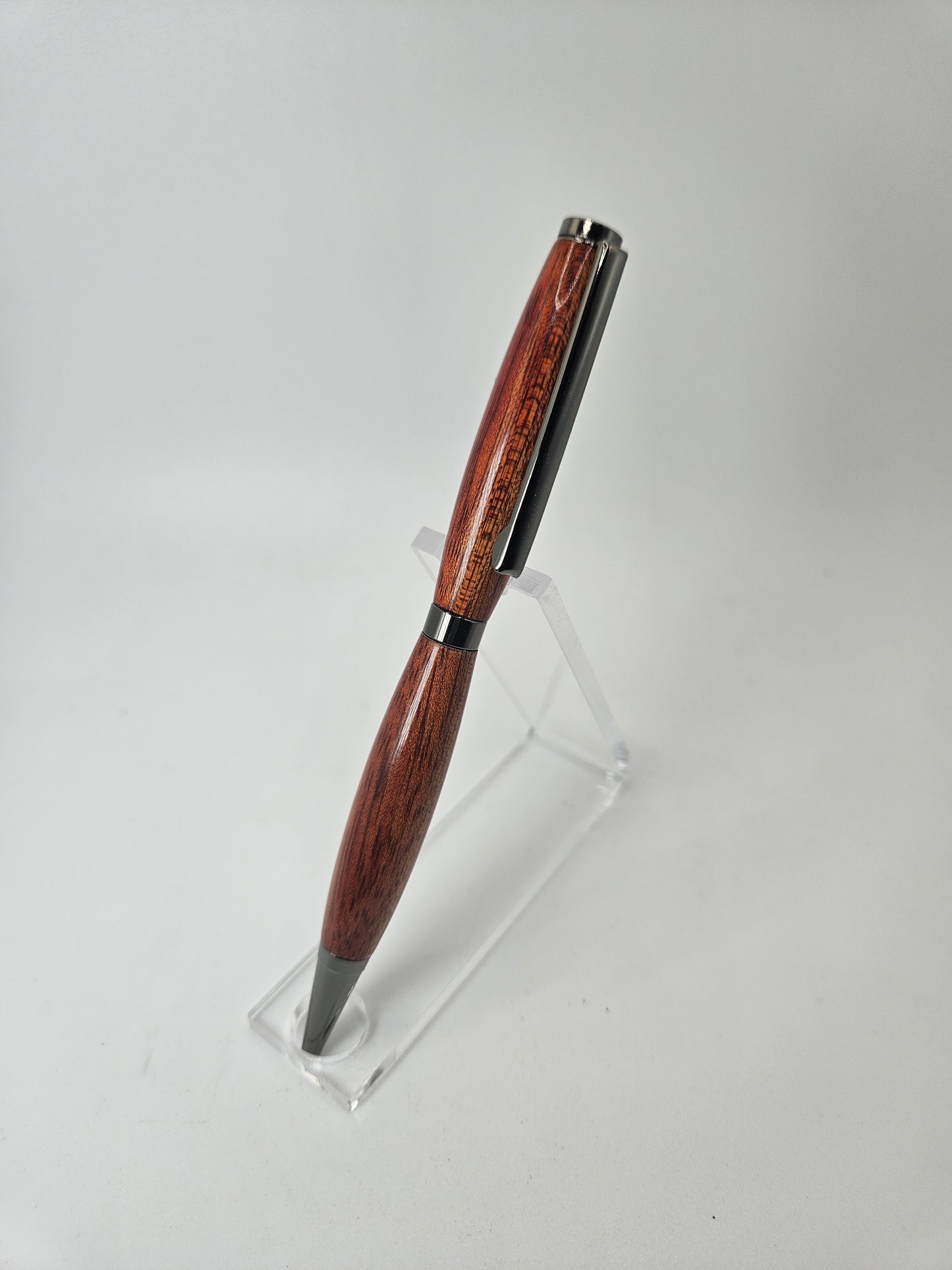 Hand-Turned Rosewood Pen | Wooden Ballpoint Pen | Refillable | Handmade Gift