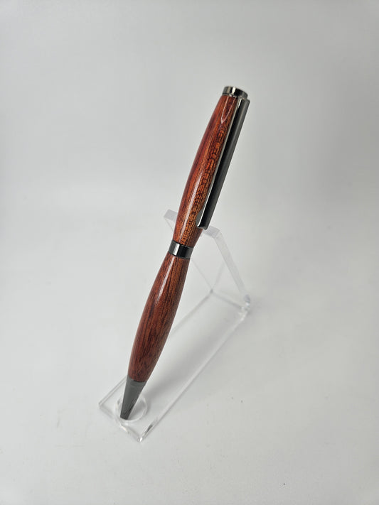Hand-Turned Rosewood Pen | Wooden Ballpoint Pen | Refillable | Handmade Gift